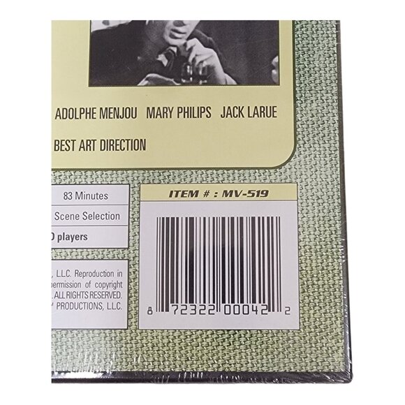 A Farewell To Arms (DVD 2004) 1932 Sealed WWI World War I Romance Love Story - Picture 5 of 5